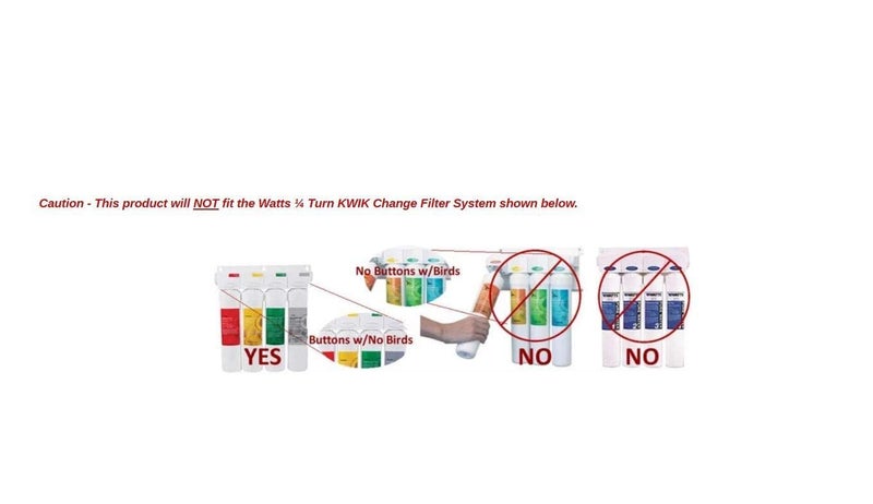 Watts Premier 1R-1Y-1B-1G RO-Pure Push Button Replacement Filter Kit - Image 5